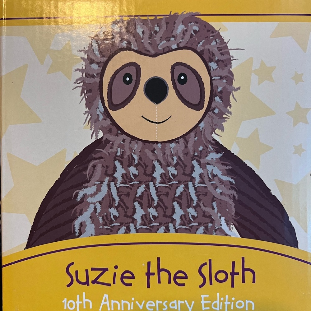 Suzie the Sloth 10th Anniversary Edition scentsy buddy new